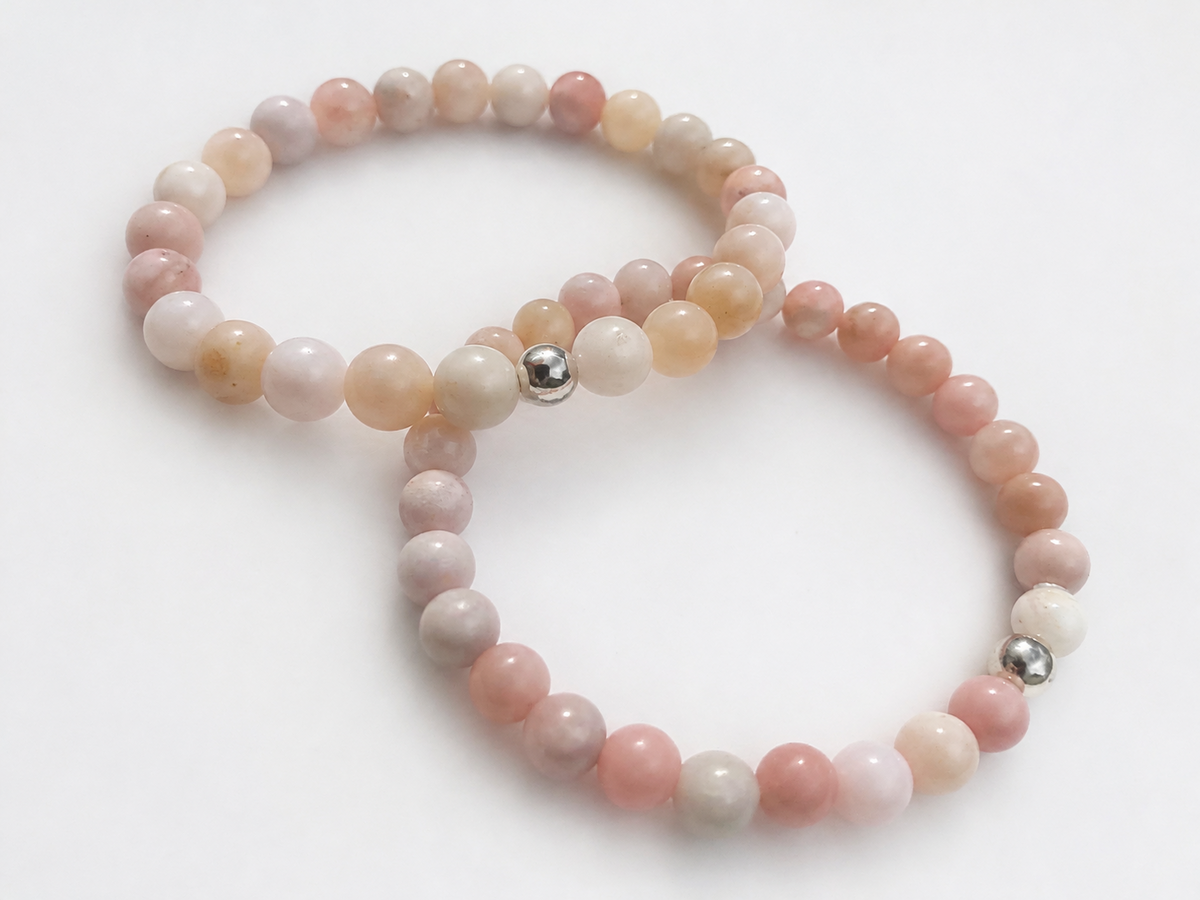 Bracelet Opale Rose AA