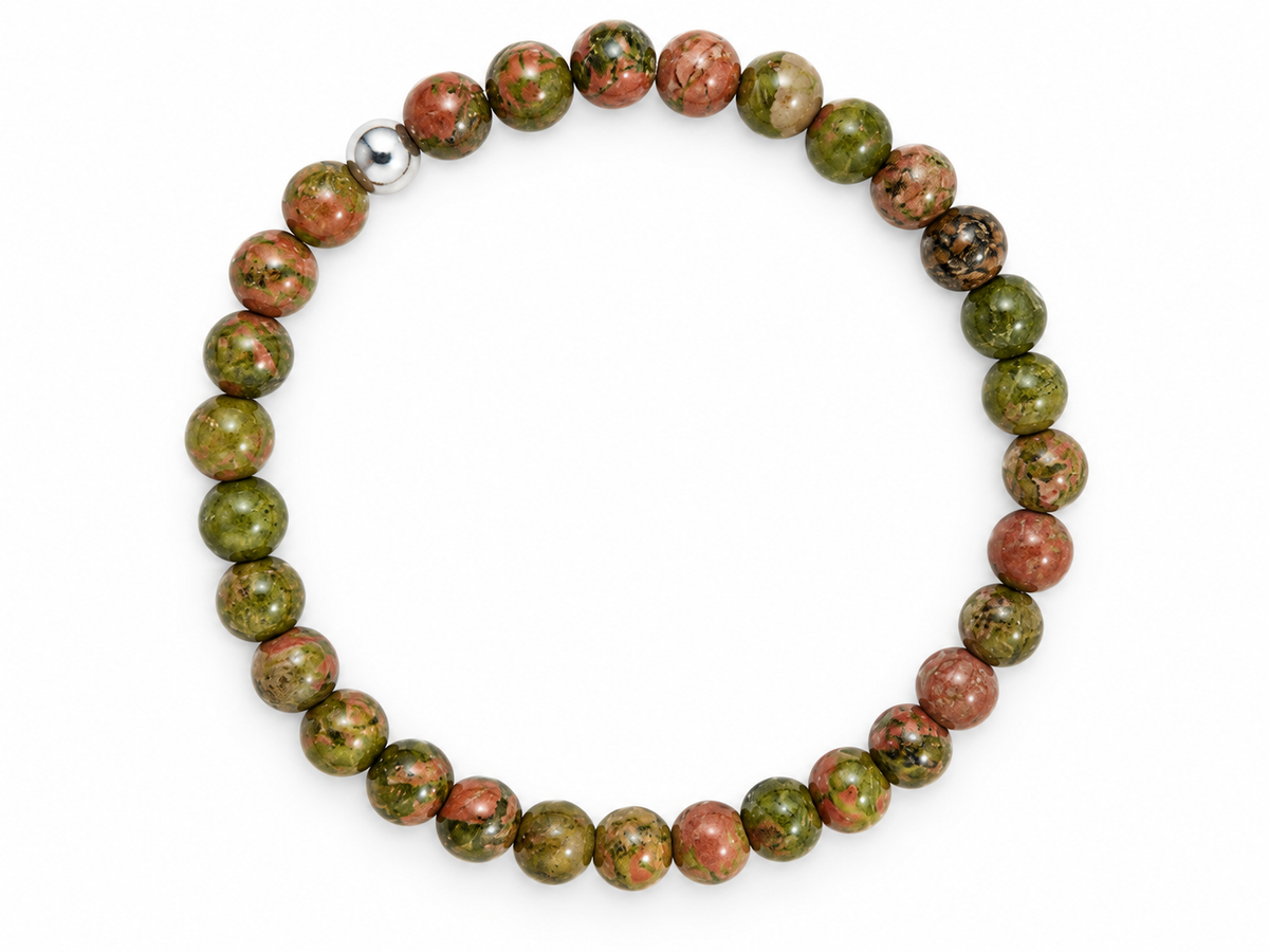 Bracelet Unakite 6mm