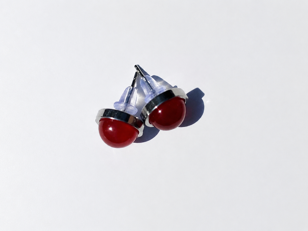 Boucles d'oreilles Cornaline