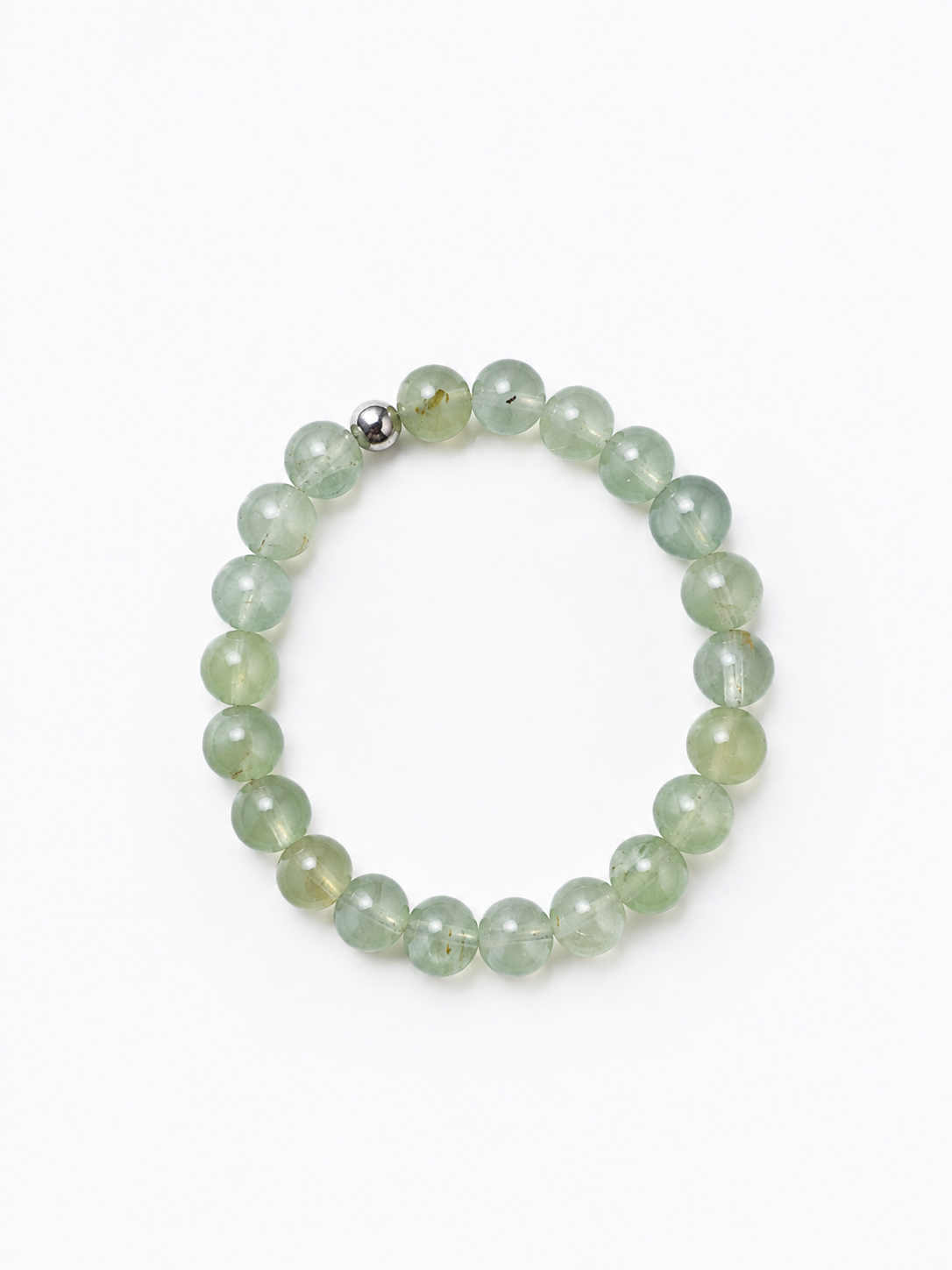 Bracelet perles Préhnite AA 8mm