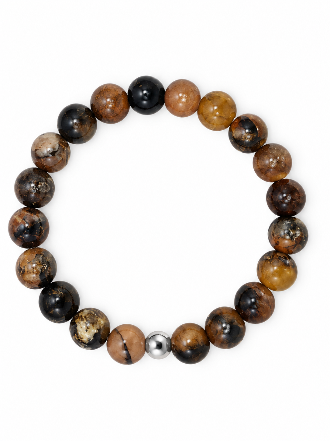 Bracelet Chiastolite AA 8mm