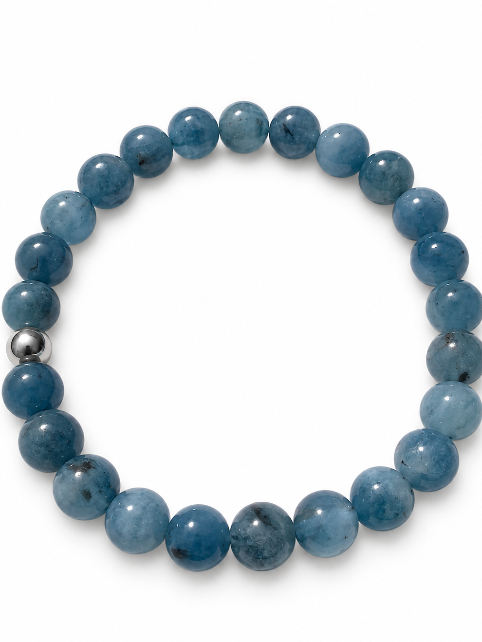 Bracelet Aigue marine Brésil AA 8mm