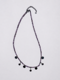 Collier Argent et Améthyste