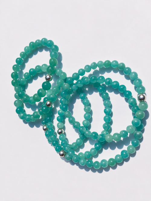 Bracelet Amazonite AA 6/8mm