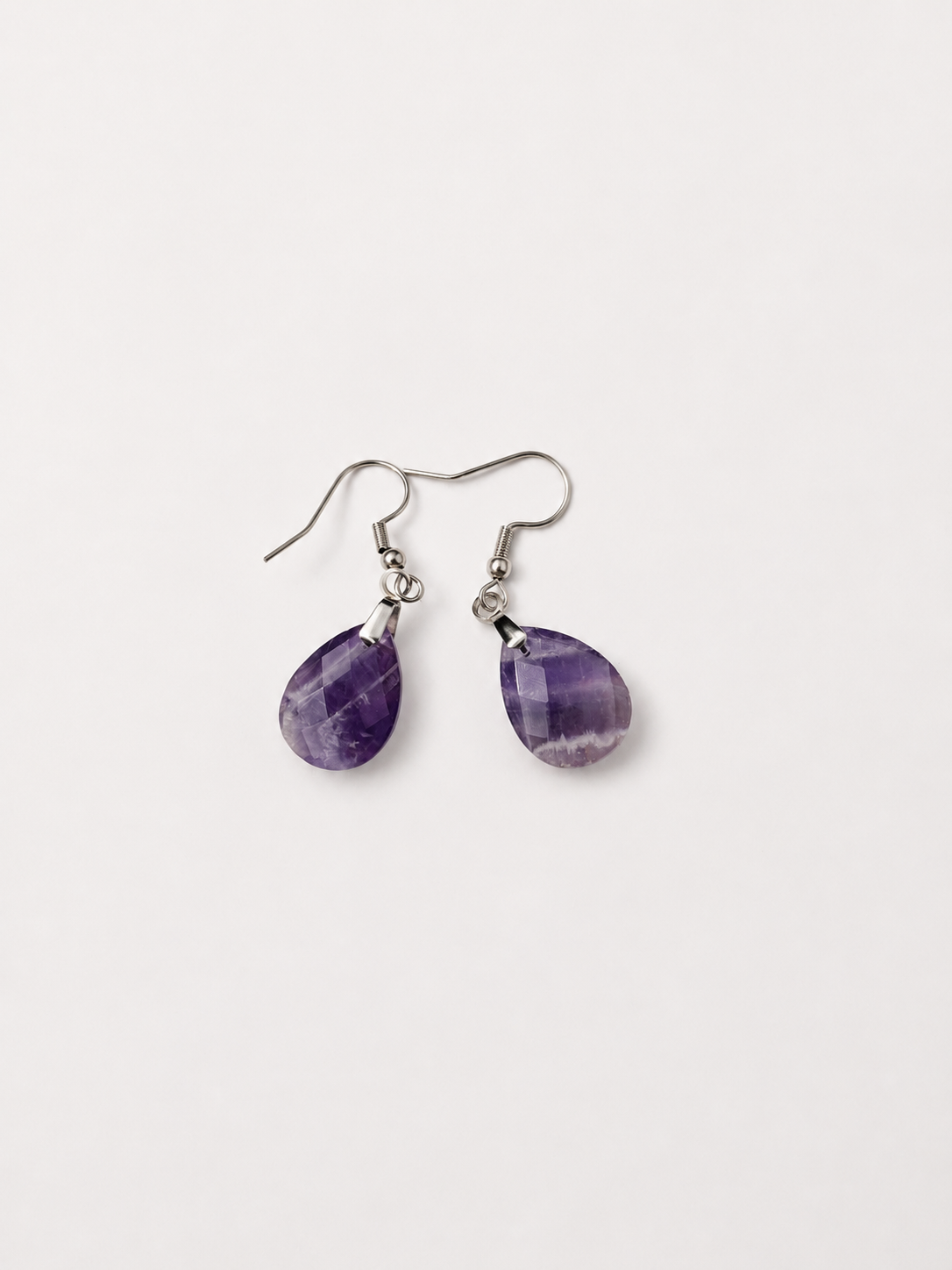 Boucles d'oreilles Améthyste