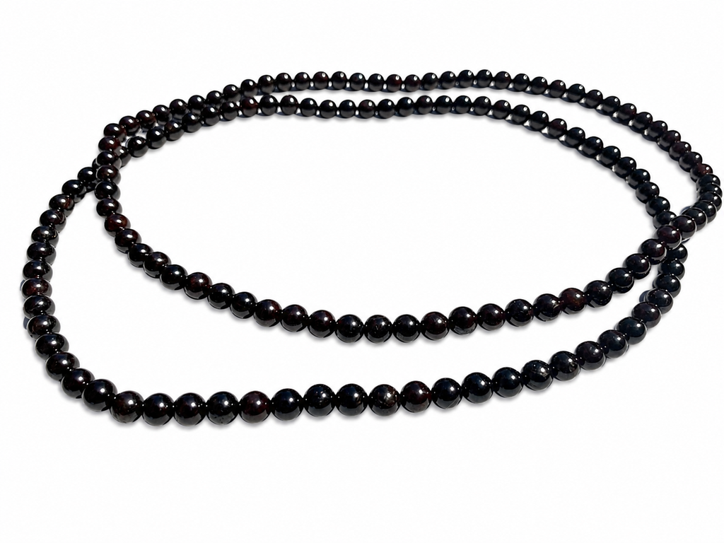 Collier Grenat rouge almandin