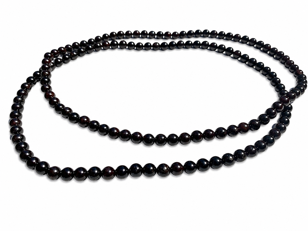 Collier Grenat rouge almandin