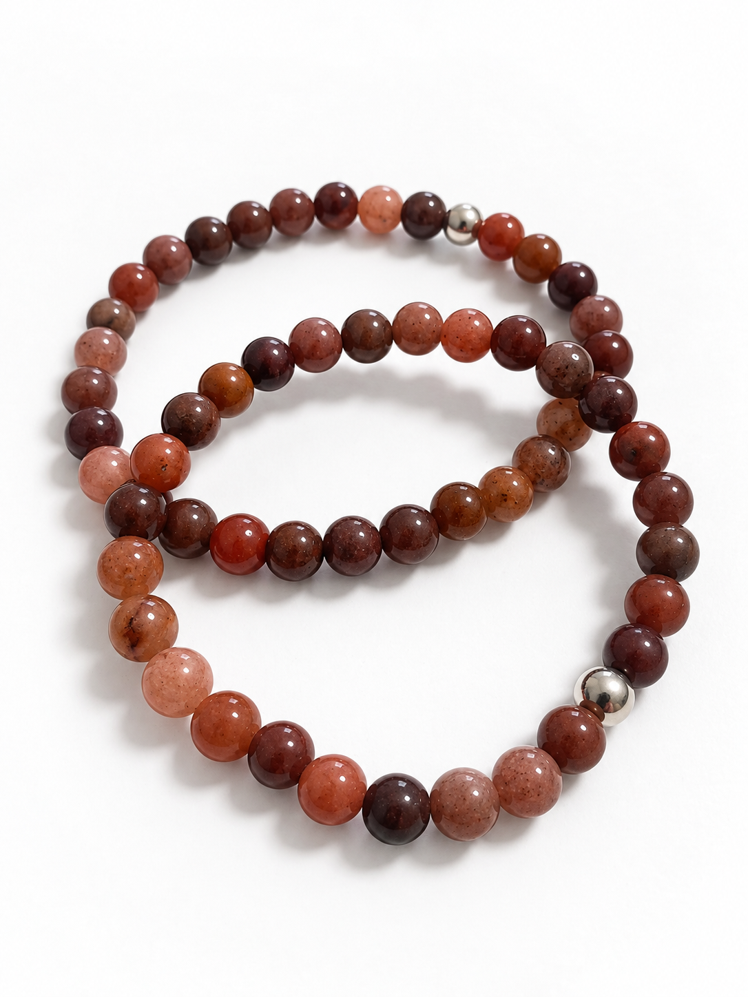 Bracelet Aventurine Rouge AB