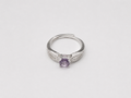 Bague Argent Améthyste