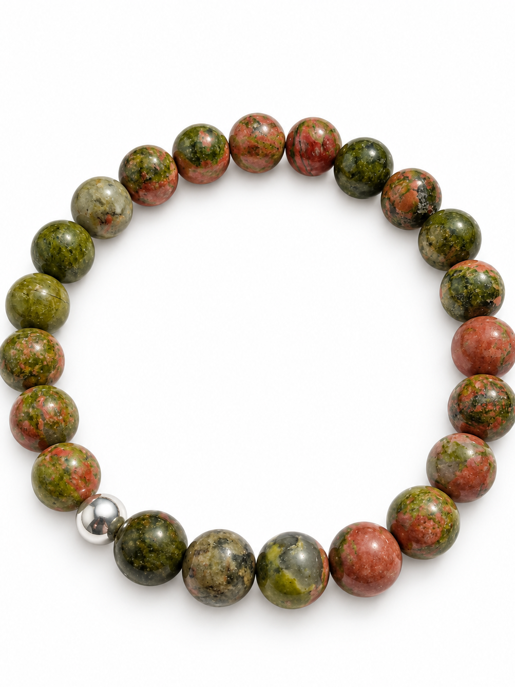 Bracelet Unakite 8mm