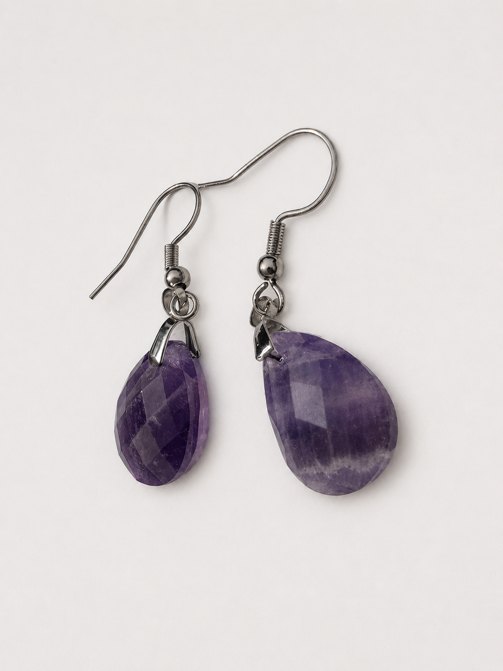Boucles d'oreilles Améthyste