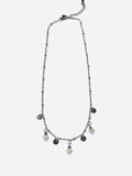 Collier argent Préhnite