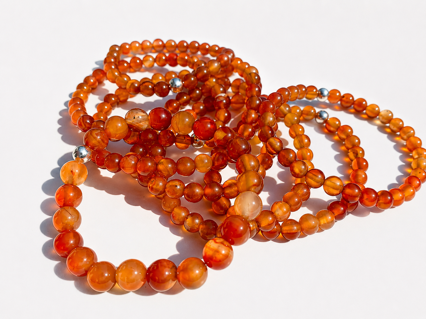 Bracelet cornaline AA