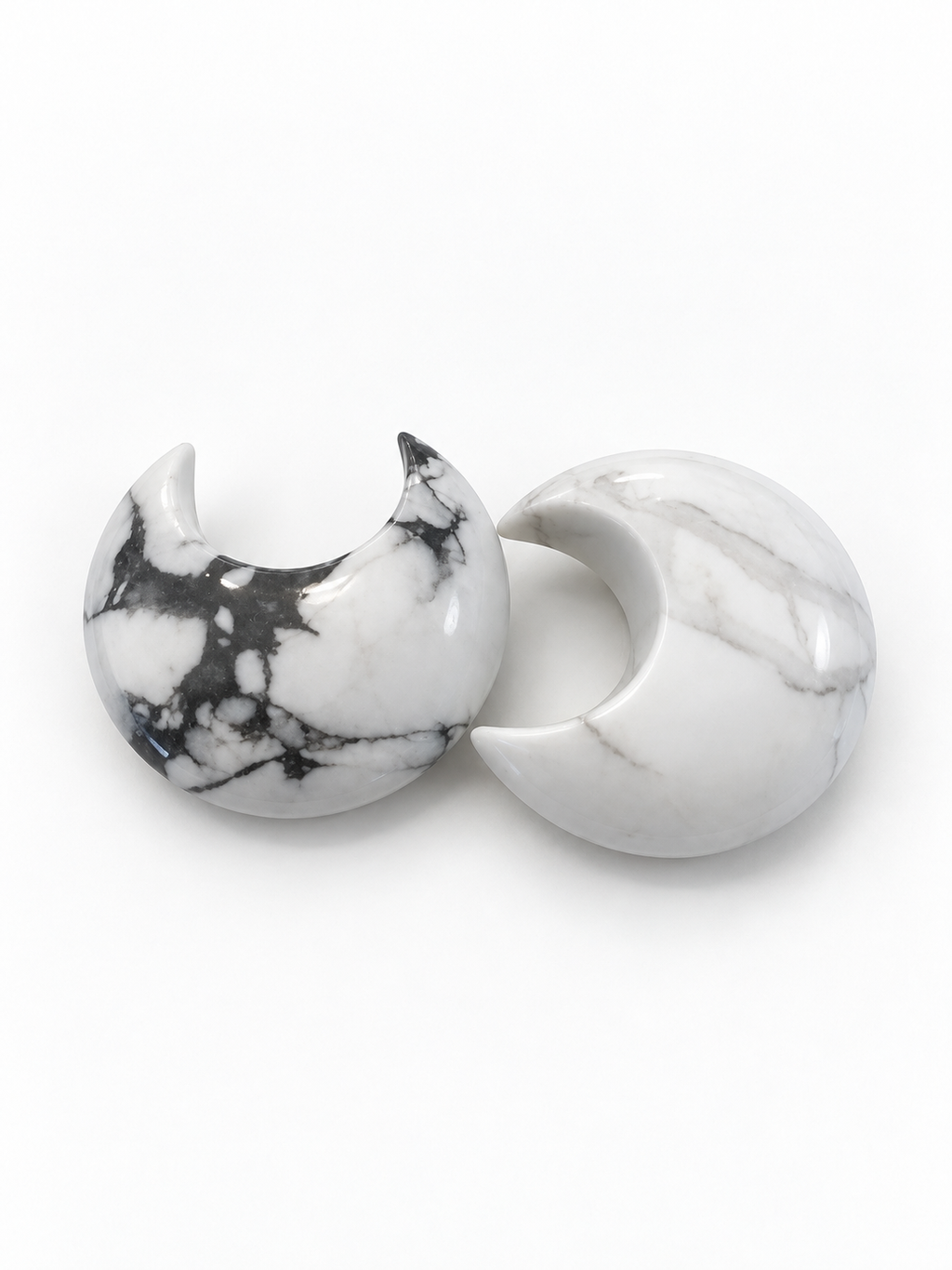 Galet Lune howlite