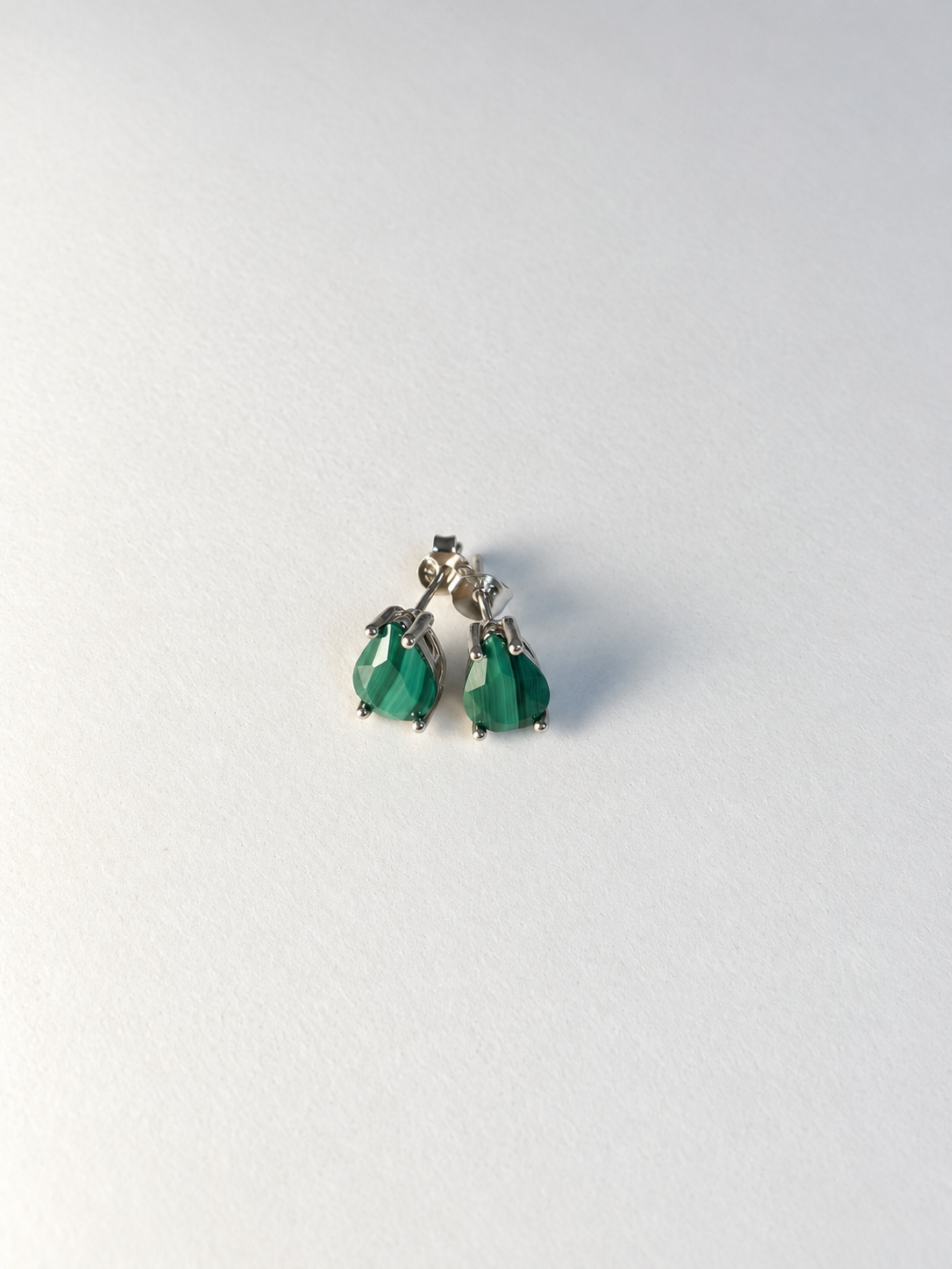 Boucles d'oreilles Malachite