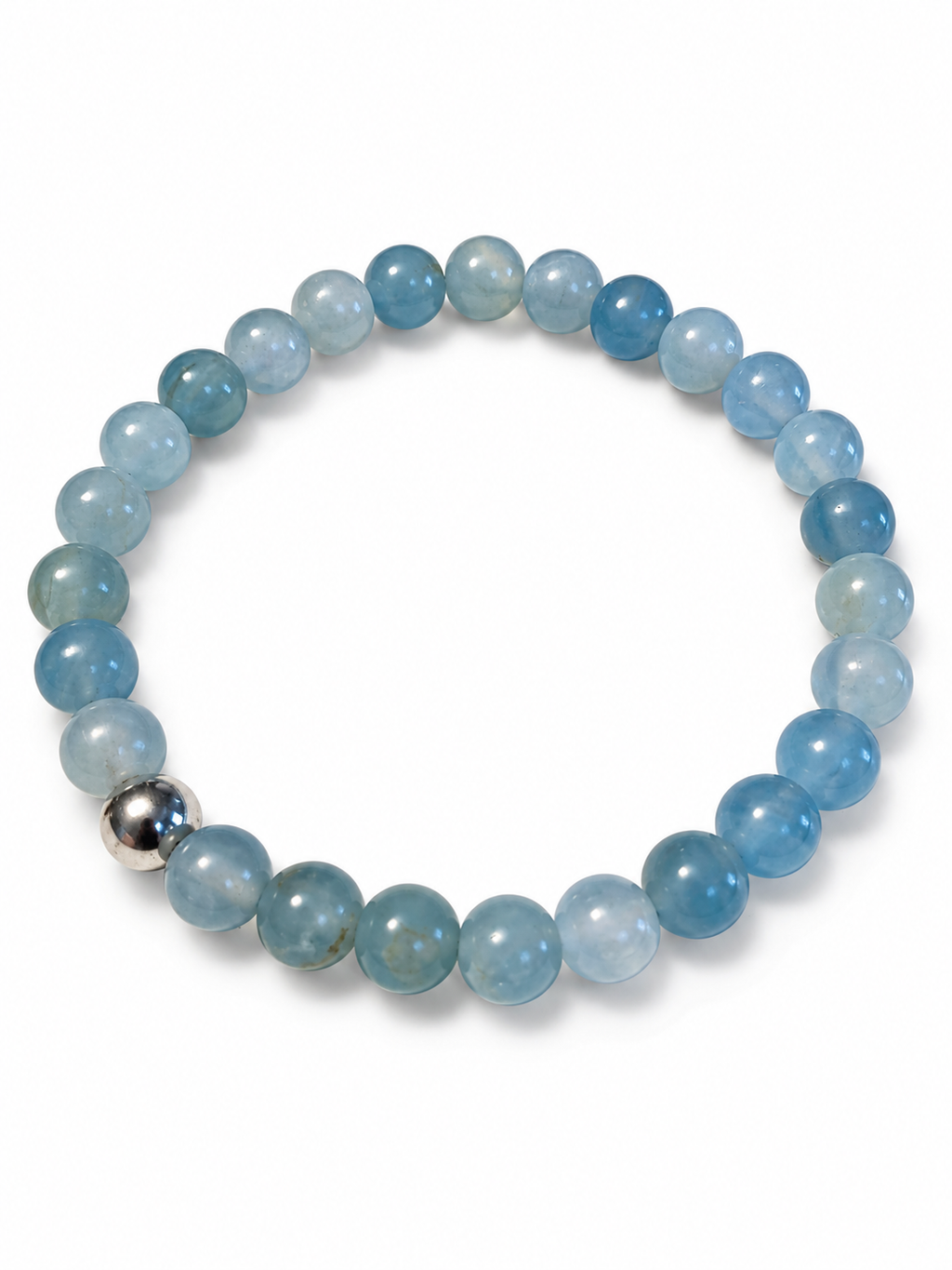 Bracelet Calcite bleue AA 6mm