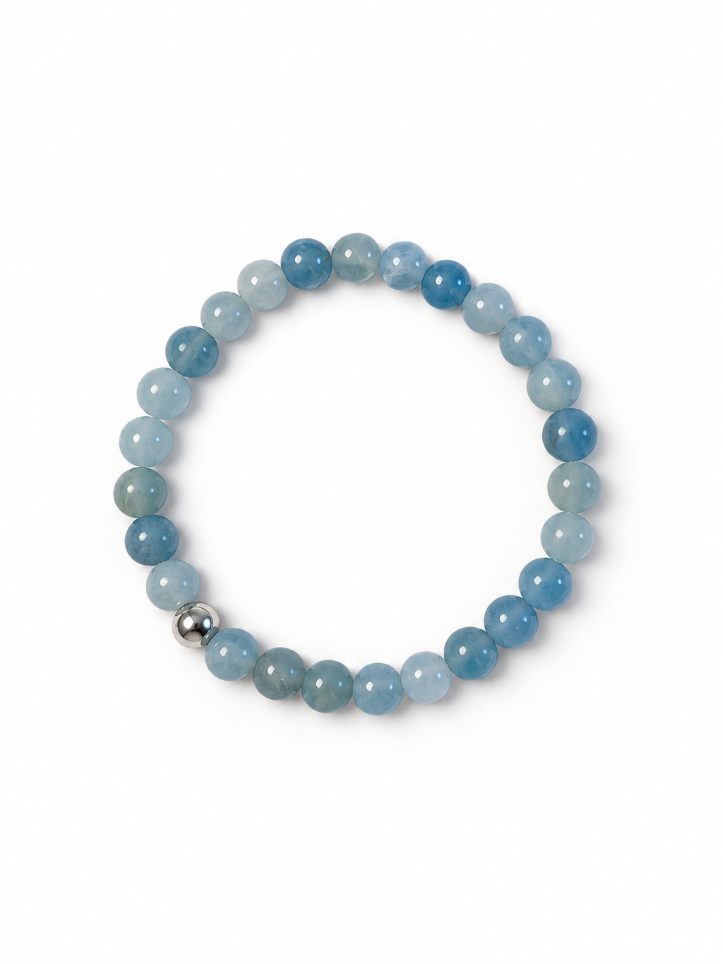 Bracelet Calcite bleue AA 6mm