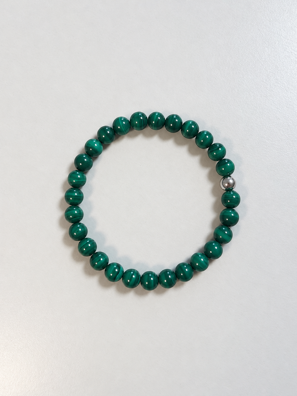 Bracelet Malachite 6mm