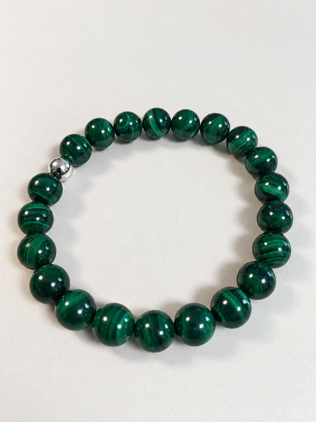 Bracelet Malachite 8mm