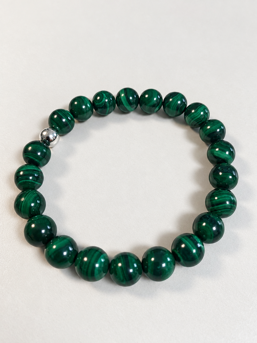 Bracelet Malachite 8mm