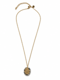 Collier Madone Jaspe dalmatien