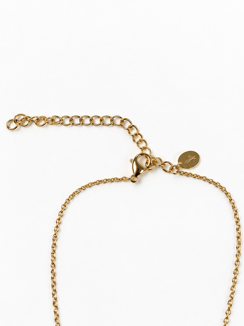Collier Madone Jaspe dalmatien