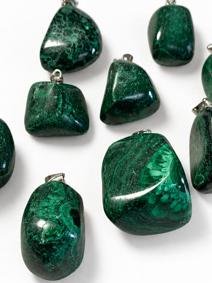 Pendentif Malachite