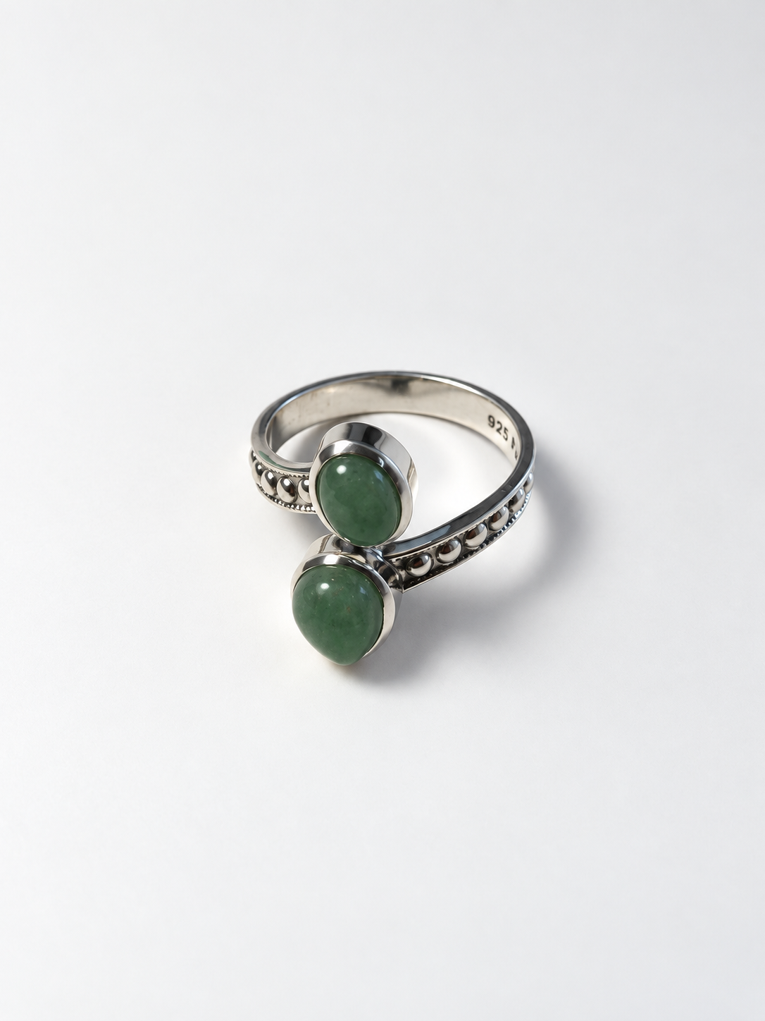 Bague Aventurine verte