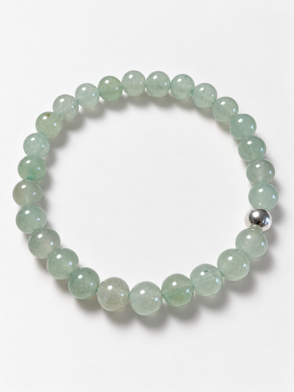 Bracelet Aventurine verte A 6mm