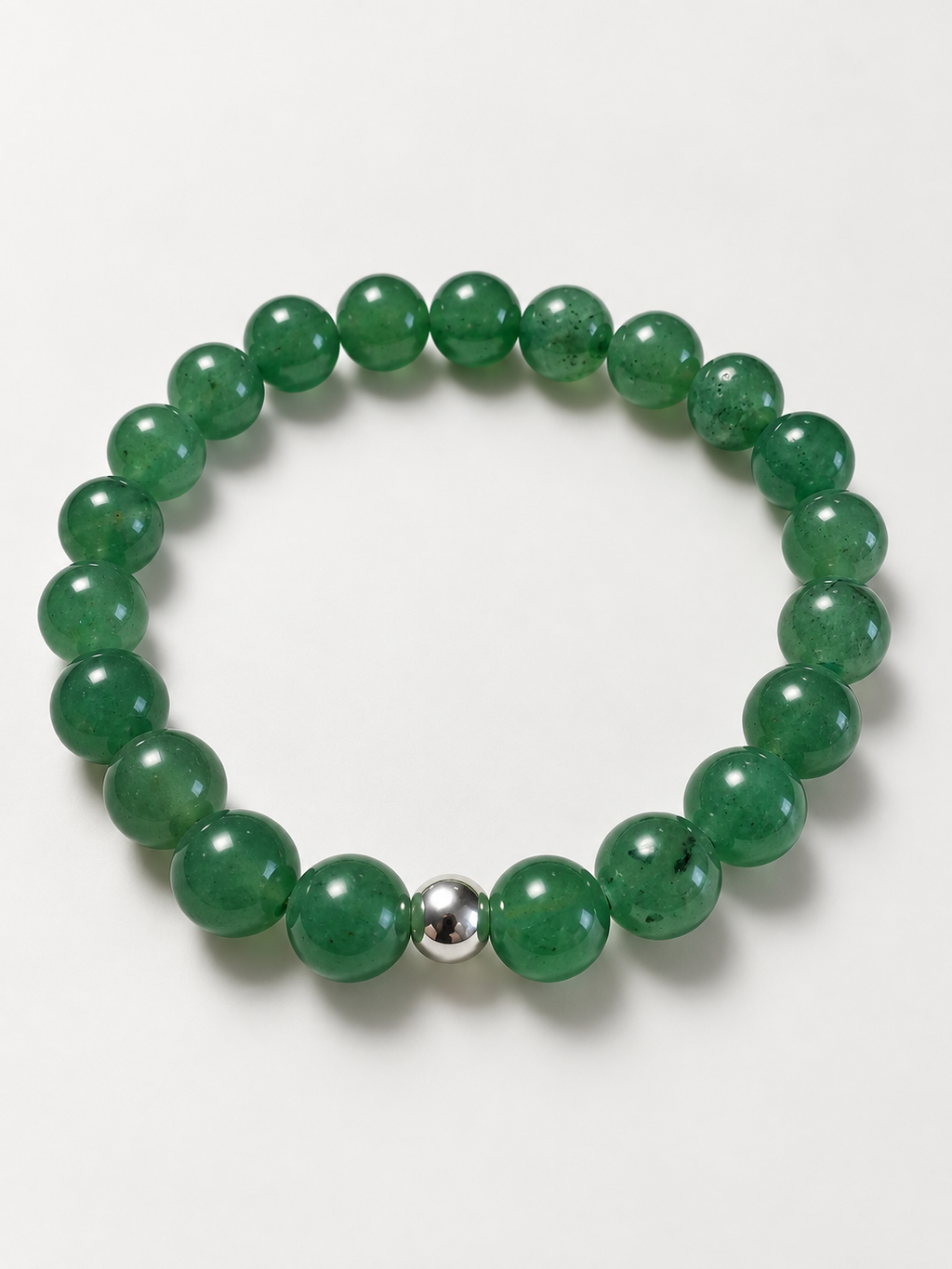 Bracelet Aventurine verte A 8mm