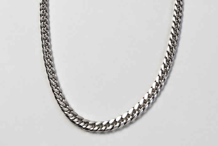 Chaine argent 45 cm Modèle 8