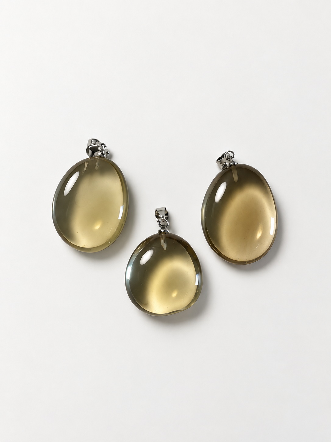 Pendentif quartz fumé AA