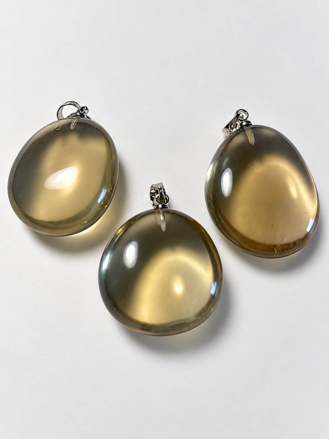 Pendentif quartz fumé AA