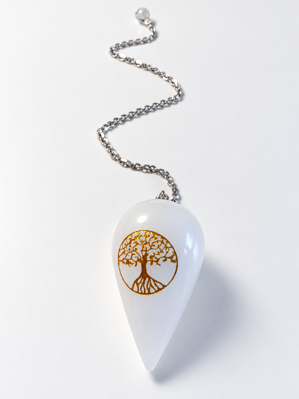 Pendule Cristal de roche Arbre de vie