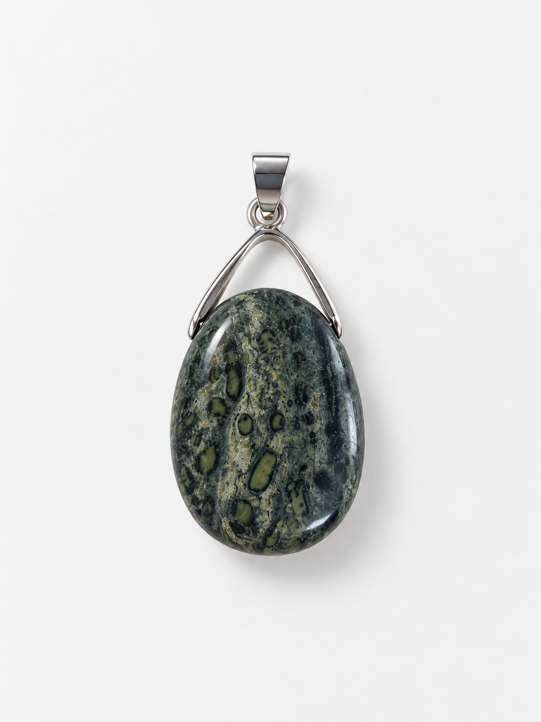 Pendentif Jaspe Kambaba A Madagascar