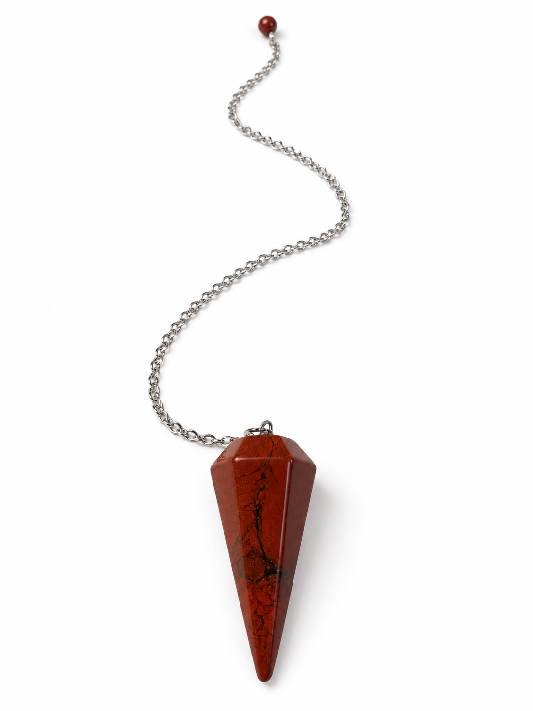 Pendule Jaspe rouge