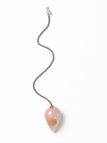 Pendule Quartz rose Fleur de vie