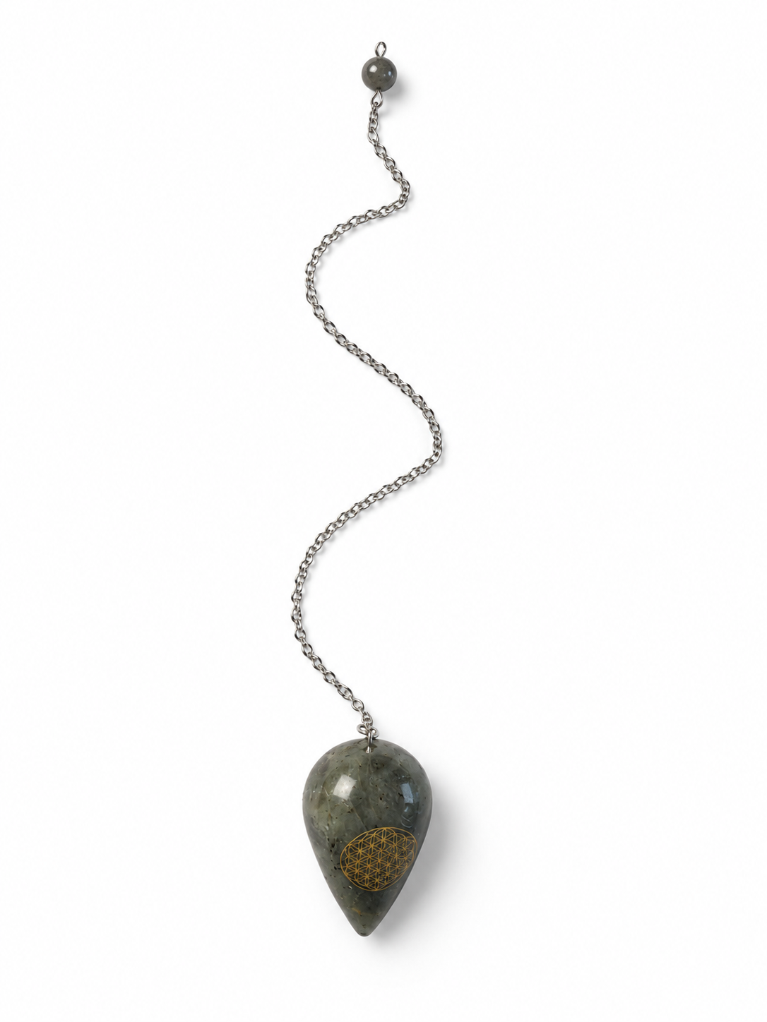 Pendule Labradorite Fleur de vie