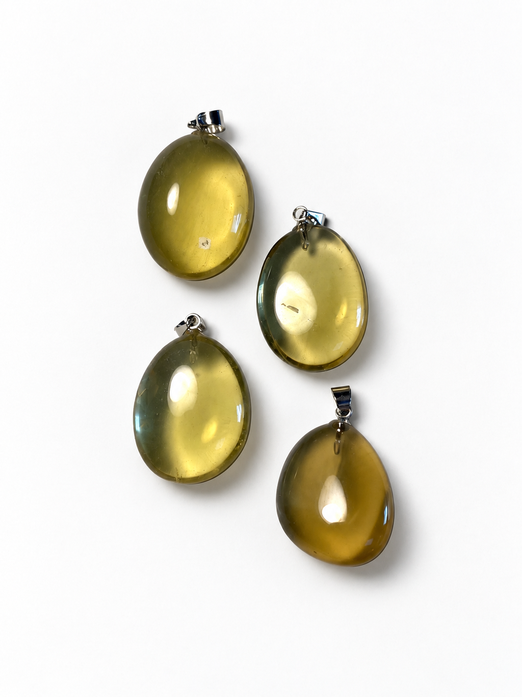Pendentif Pierre roulée Citrine AA