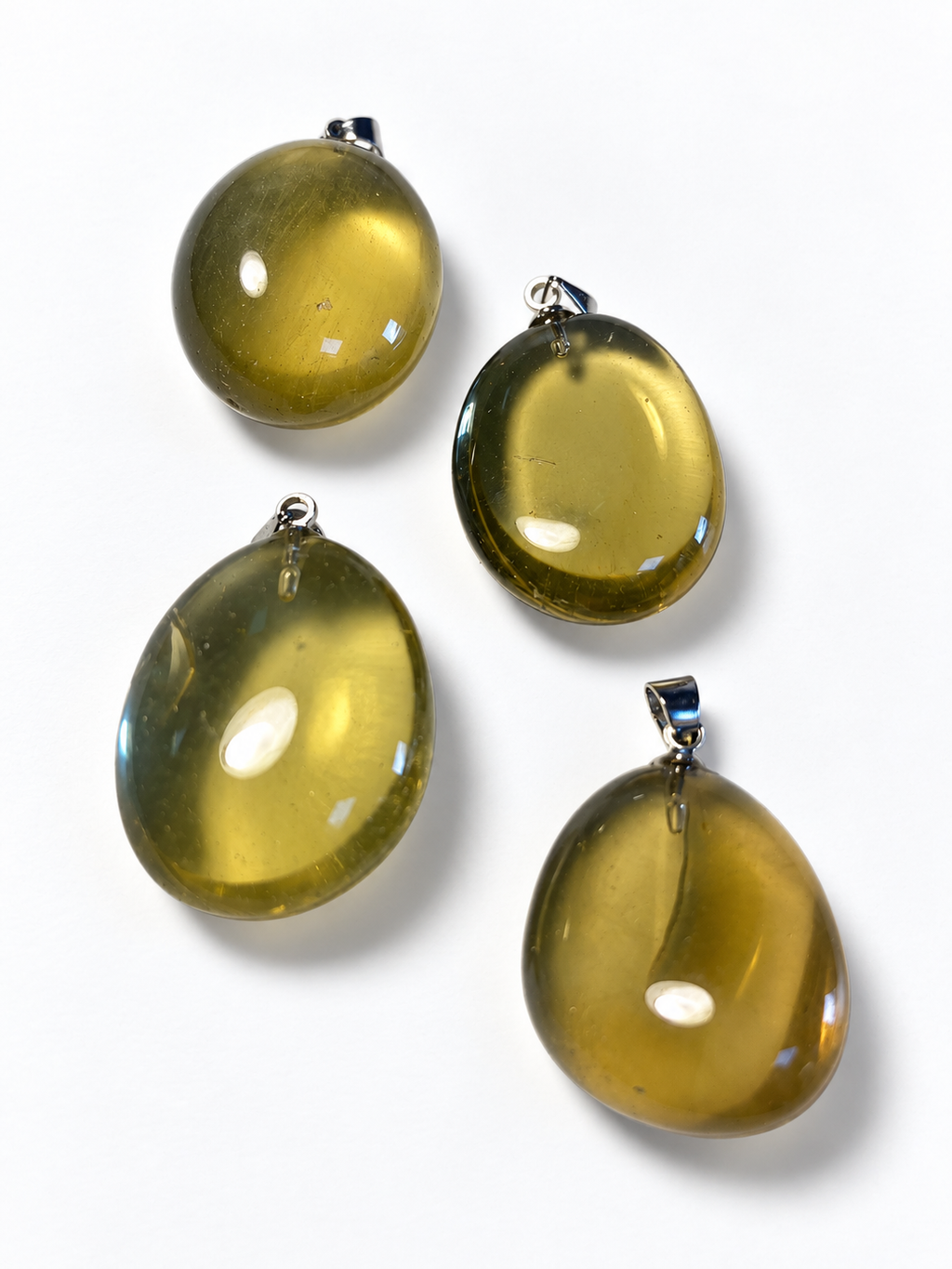 Pendentif Pierre roulée Citrine AA