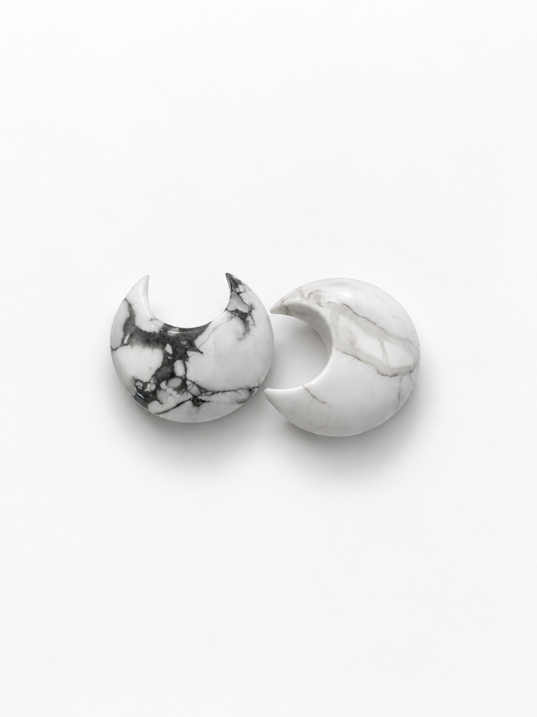 Galet Lune howlite