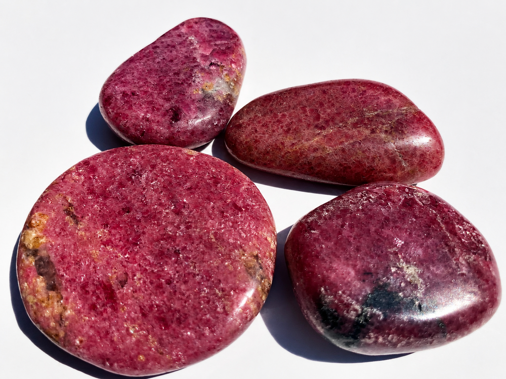 Galet Rhodonite
