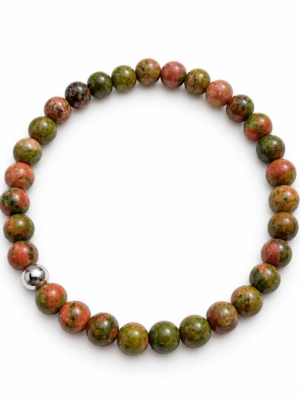 Bracelet Unakite 6mm