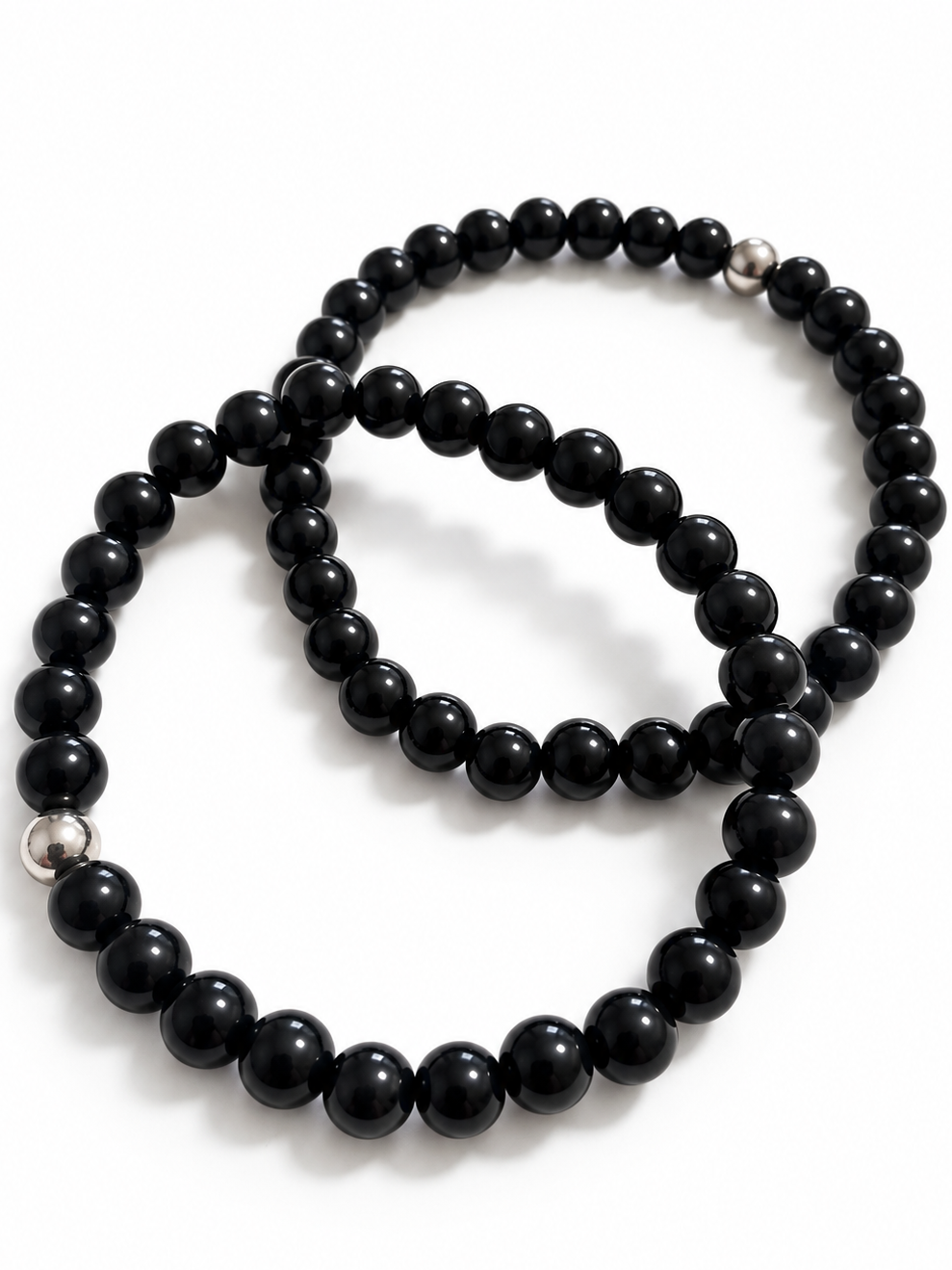 Bracelet Obsidienne Oeil celeste A