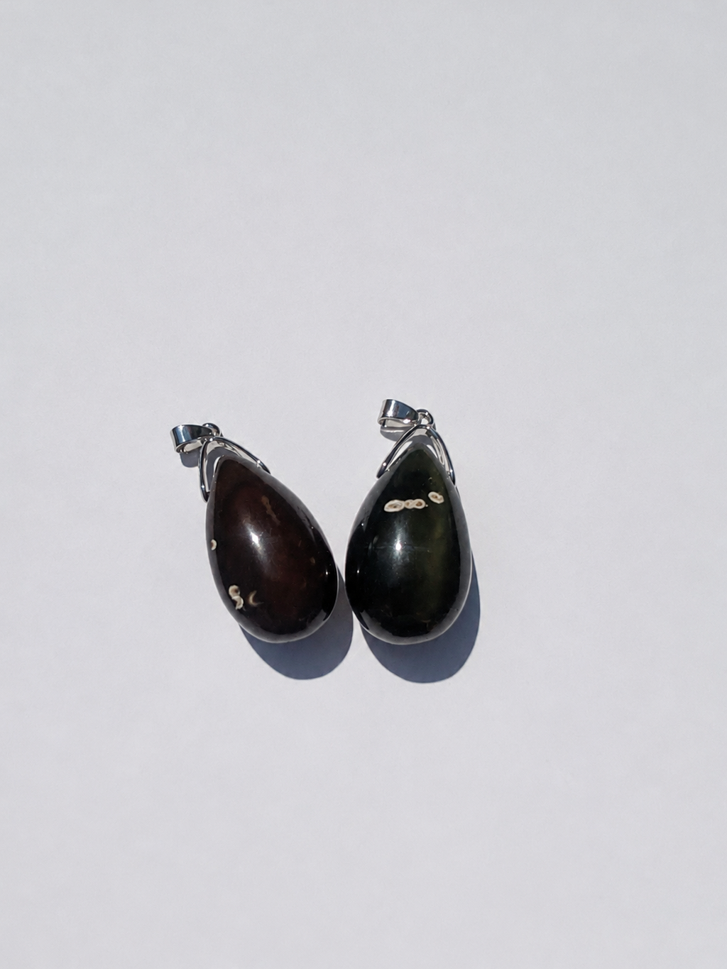 Pendentif Obsidienne oeil céleste