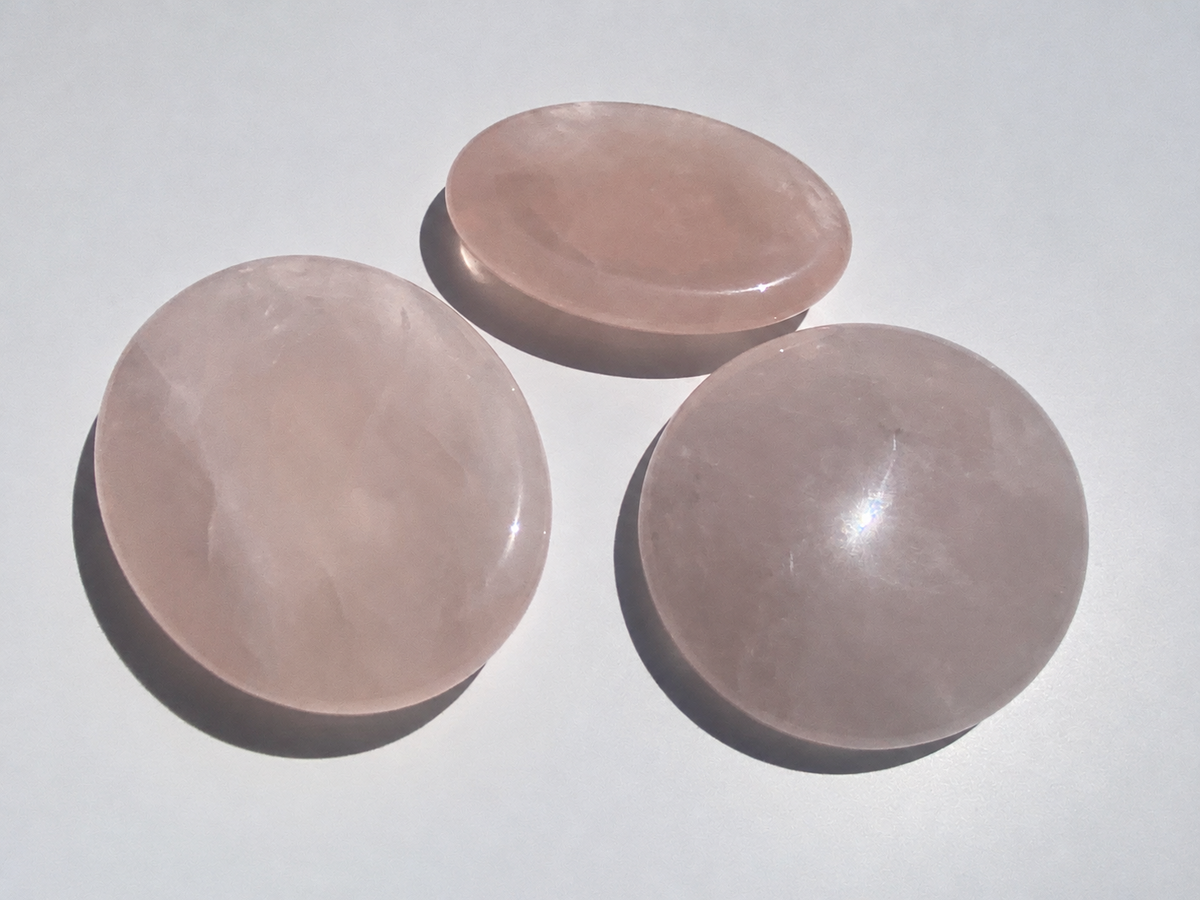 Galet anti-stress Quartz rose
