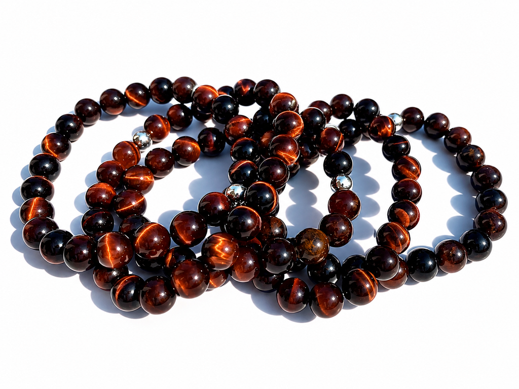 Bracelet oeil de taureau AAA 8mm