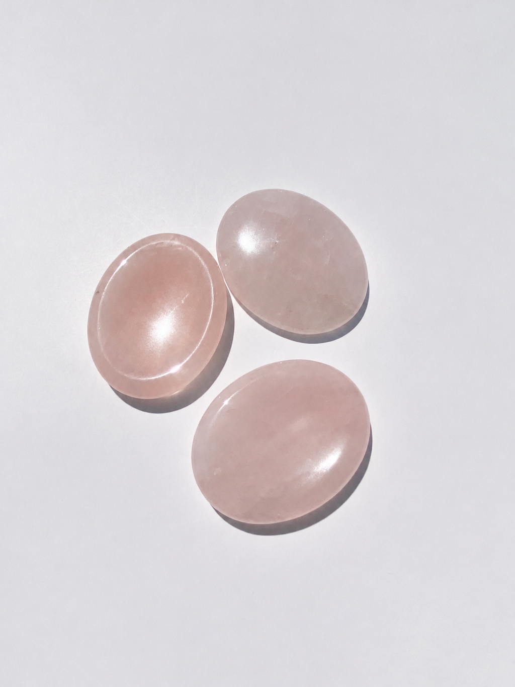 Galet anti-stress Quartz rose