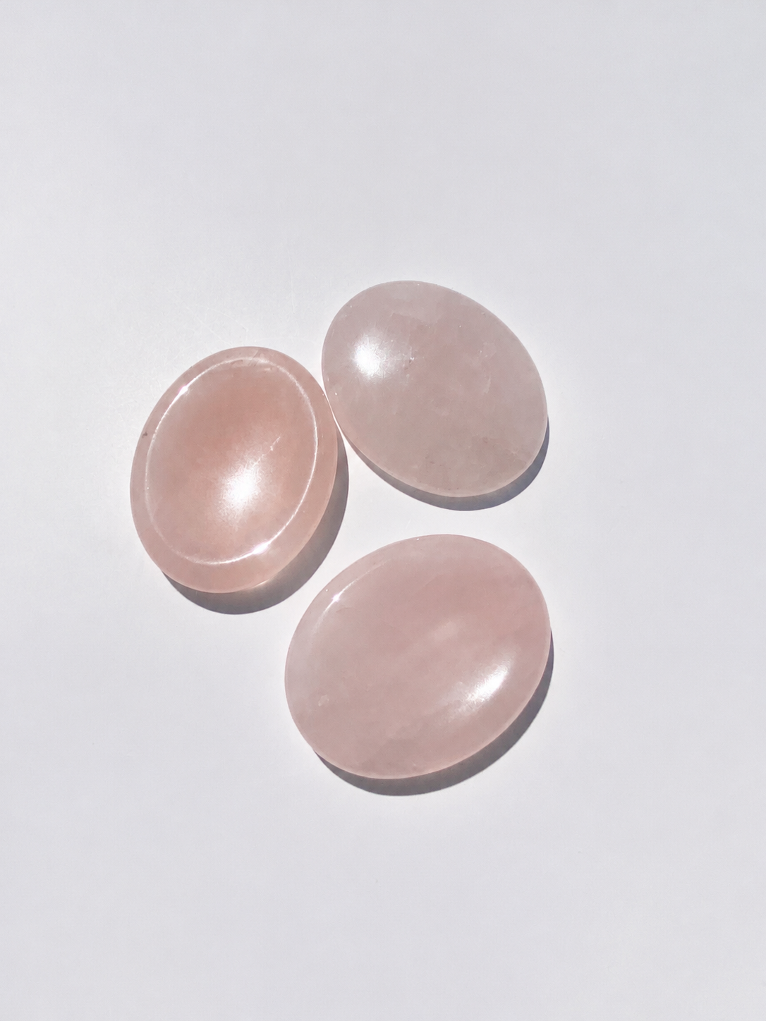 Galet anti-stress Quartz rose