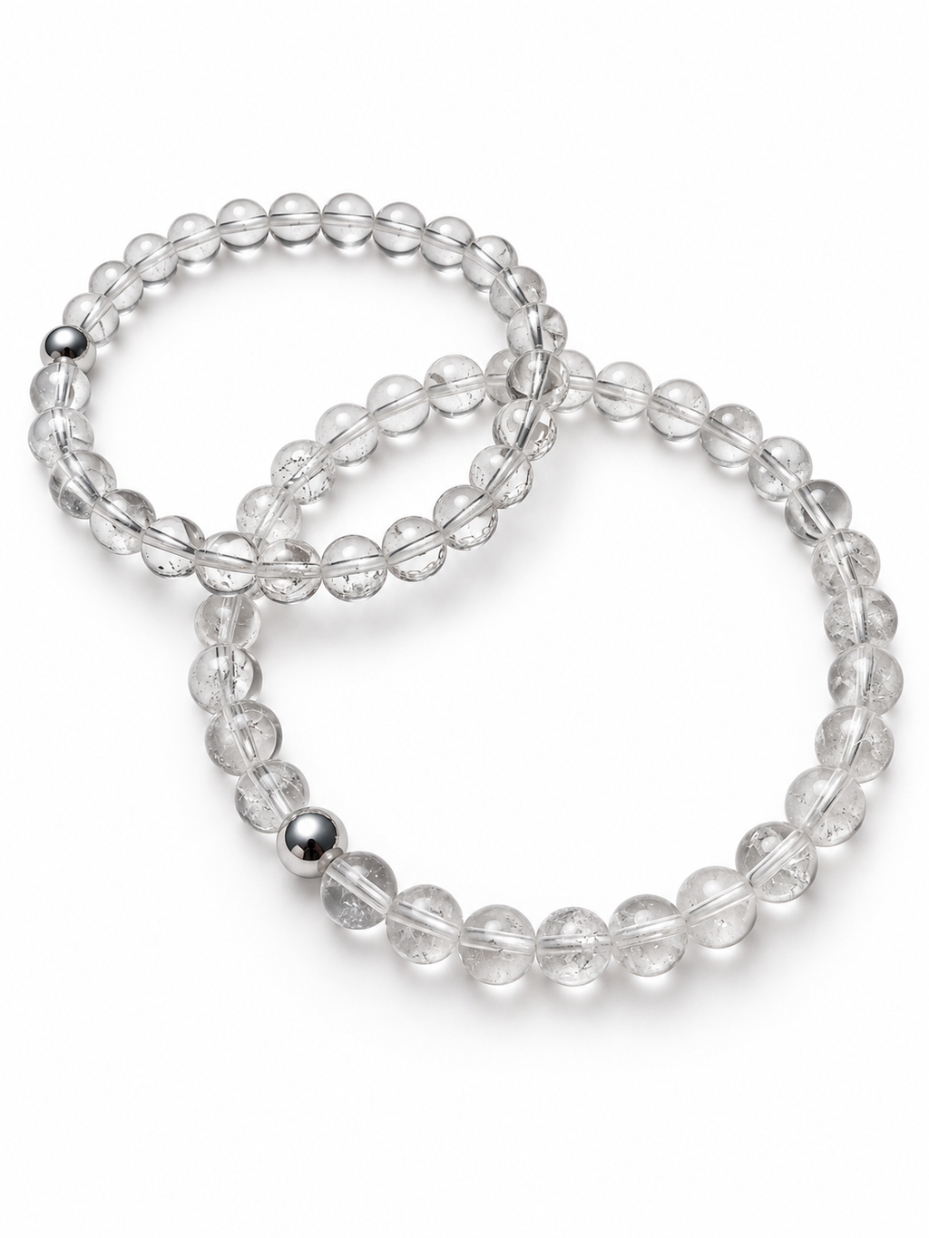Bracelet Cristal de roche AA 6mm